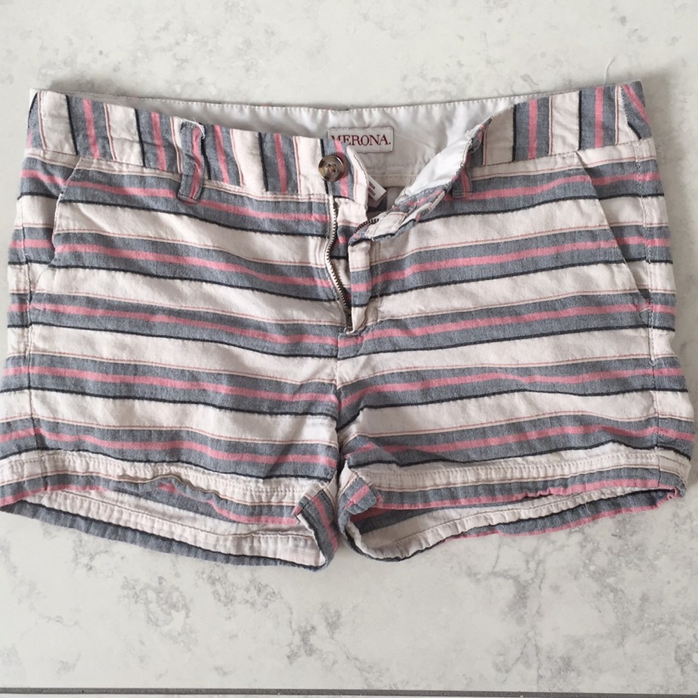 Merona striped shorts